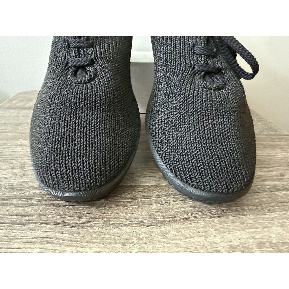 Arcopedico Black Knit Lace-Up Sneakers Sz 39 (8-8.5) Casual Lightweight Comfort - Picture 4 of 10